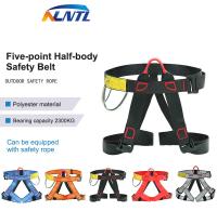 High-altitude Work Safety Belt Outdoor Rock Climbing Outdoor Construction Expand Training Half Body Harness Protective Supplies