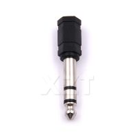 ▧ 1pc 3.5mm Female jack to 6.5mm Male plug Audio Adapter Connector