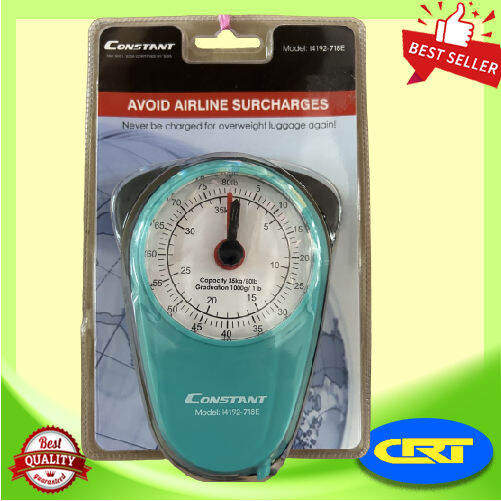 Nobattery needed Analog Weighing Scale with Measuring Tape / Luggage