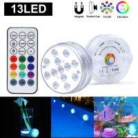 Upgraded IP68 Waterproof LED Remote Control Light for Bathtub Hot Tub Spa Party Fountain Swimming Pool Accessories