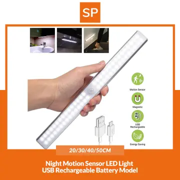 20/30/40/10cm LED Ultra Thin Lights Motion Sensor night light