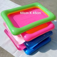 1 Cái Cát Chơi Ma Thuật Trong Nhà 60X45Cm Đồ Chơi Trẻ Em Khay Cát Bơm Hơi