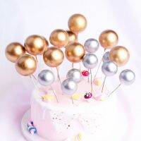 【Fun party】 MulticolorFlowerTopper สำหรับตกแต่งวันเกิด Baby Shower Anniversary Baking Stings