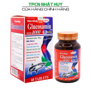 Viên uống bổ xương khớp Glucosamin MSM 2000 hỗ trợ giảm đau mỏi khớp