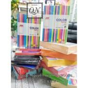 500 tờ giấy màu A5 80gsm, giấy gấp Origami, giấy in màu....