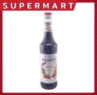 SUPERMART Monin Raspberry Tea Syrup 700 ml. น้ำเชื่อมกลิ่นชาราสพ์เบอร์รี่ ตราโมนิน 700 มล. #1108119