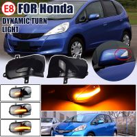 ▼▫ Dynamic Arrow Blinker LED for Honda Fit Jazz GE INSIGHT ZE LED Turn Signal light arrow repeater mirror flasher 2009 2013 pair