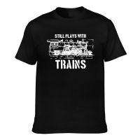 Model Railroader Still Plays With Trains Mens Short Sleeve T-Shirt