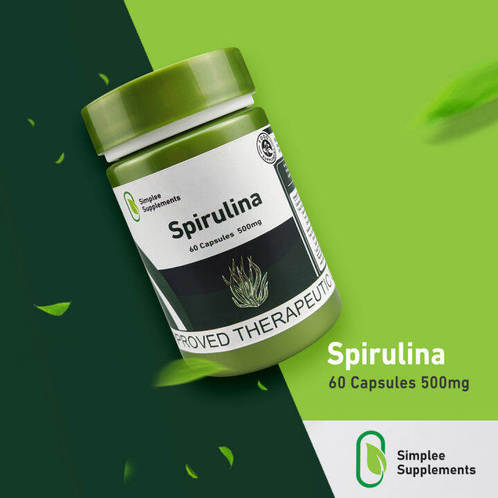 Simplee Spirulina Capsule Supplement Lazada PH