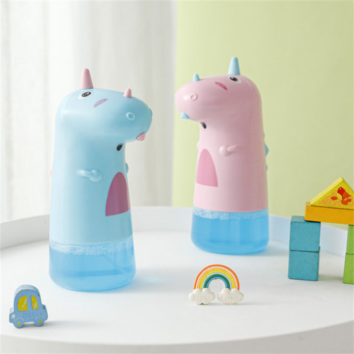 household-inligent-automatic-induction-foam-hand-washing-wall-hanging-small-soap-dispenser-for-children-cartoon