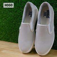 [ส่งเร็วพิเศษ!] HOGO รองเท้าผ้าใบ รองเท้าผ้าใบผู้หญิง Slipon นิ่มสุดๆ กันลื่น ทนทาน คู่เดียวเอาอยู่ รองเท้าผู้หญิง รองเท้าแฟชั่น พร้อมส่ง