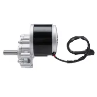 250W 24V Low Speed Brush Motor, 44mm Longer Shaft, Shaft Diameter 17mm , Wheel Chair Used DC Gear Brushed Motor