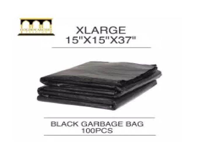 xl-15-black-garbage-trash-bag-no-tie-100pcs-per-pack-lazada-ph