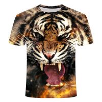 Fashion 3d T-shirt Animal Lion Shirt Camiseta 3d T Shirt Men Funny T Shirts Mens Clothing Casual Fitness TeeTop Tiger Tshirt