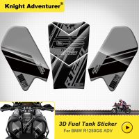 For 2019-2022 BMW R 1250GS ADV R 1250 GS Adventure Motorcycle Stickers Fuel Tank 3D Rubber Sticker Fishbone Protective Side Deca