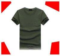 Fashion Mens T-shirt Short Sleeve T-shirt Mens Pure Color Casual Cotton T-shirt Summer Clothing