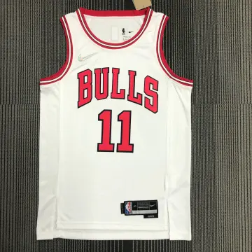 Chicago Bulls Nike Icon Edition Swingman Jersey - Red - Custom - Mens