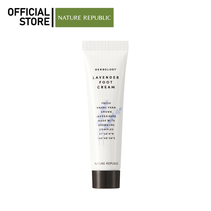 nature-republic-herbology-lavender-foot-cream-70ml-ครีมบำรุงเท้า