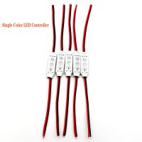 ✟☫△ DC 12V 24V 3x4A Mini Led Controller Dimmer Driver to Control Single Color Led Strip Light SMD 2835 3528 5050 5630 3014