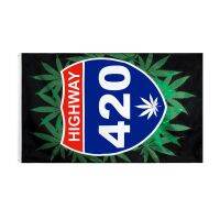 90*150cm BOB Marley Reggae Rasta Hippie Band highway 420 weed Flag For Bar Party Music Festival Tattoo Shop