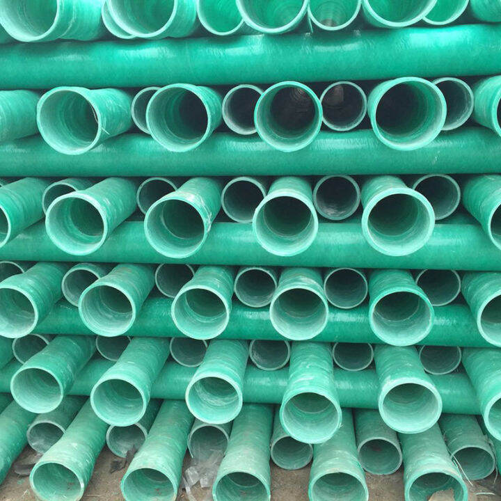 Glass steel pipe FRP pipe FRP cable pipe clamp sand winding pipe