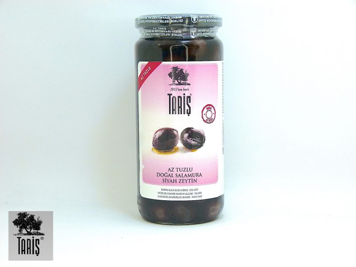 taris-black-olives-in-brine-less-salty-มะกอกดำในน้ำเกลือ-สูตรเกลือต่ำ-เค็มน้อย-500-g
