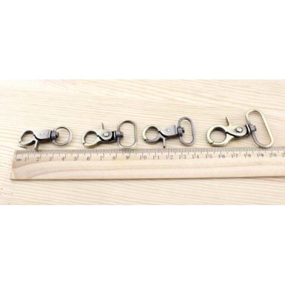 gold bronze Tongs clasp Luggage buckle D hook adjustable buckle snap hook Hardware accessories