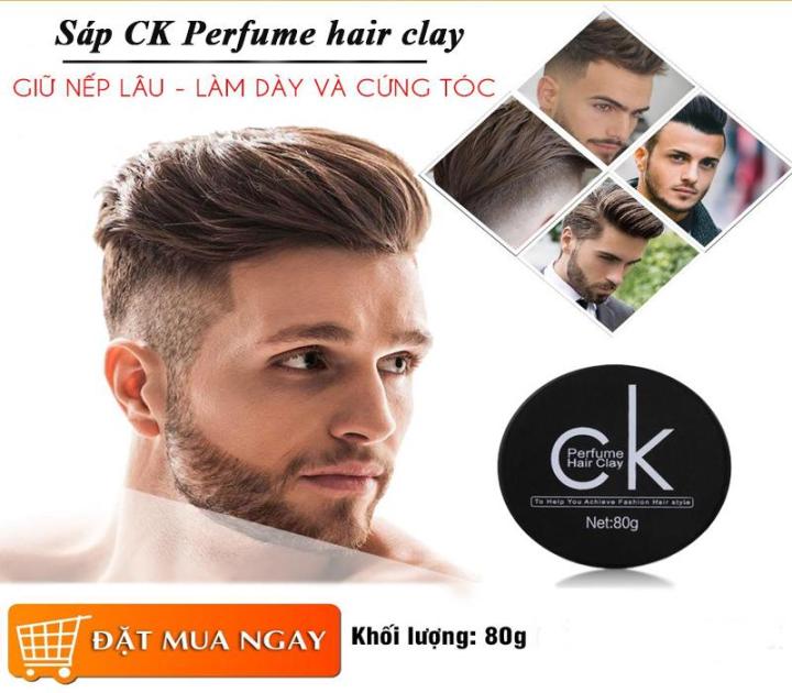 Sáp Keo vuốt Tóc Thơm Tạo Kiểu Tóc Cho Nam Và Nữ CK Calvin Klein Perfume  Hair Clay Cao Cấp Camy Store