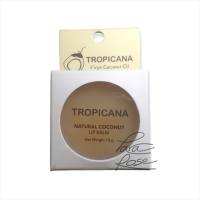 ลิปบาล์มน้ำมันมะพร้าว Tropicana ของแท้ 100% กลิ่น Coconut Delight 10 กรัม