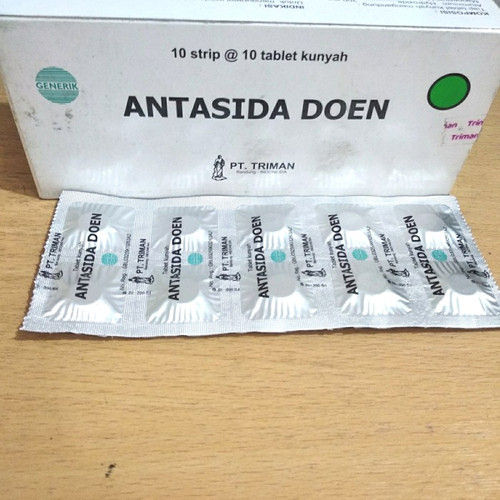 Antasida Doen Strip Isi 10 Tablet Triman Lazada Indonesia