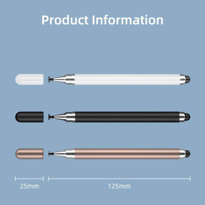 clmxca-พลาสติกสำหรับแอนดรอยด์-ios-ปากกา-stylus-วาดรูปแบบแท็บเล็ตมือถือคาปาซิทีฟปากกาสัมผัสหน้าจอ5ชิ้นอเนกประสงค์