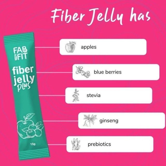 FIBER JELLY PLUS by Fab and Fit