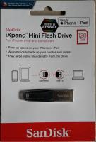 128 GB FLASH DRIVE (แฟลชไดร์ฟ) SANDISK IXPAND MINI สำหระบ iPhone iPad และ Computer