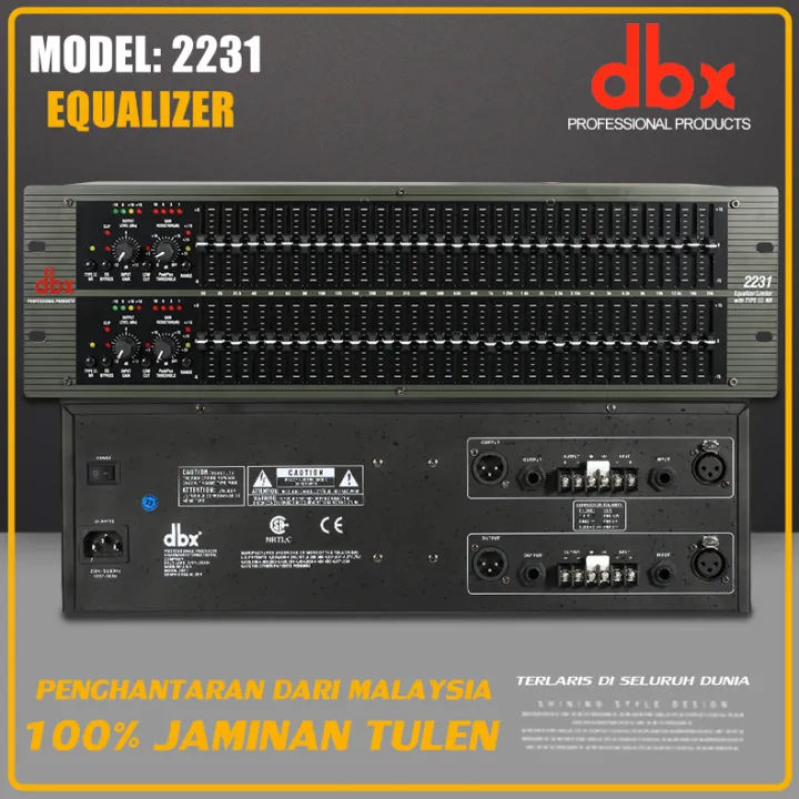 graphic equalizer dbx