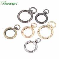 ┇◊ 19/25mm Swivel Clip Snap Hooks For Bag buckle Holder Spring O Ringbag hookRound Trigger Spring Keyring Buckle DIY accessories