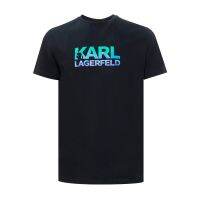 Karl Lagerfeld graphic cotton O-neck T-shirt for men