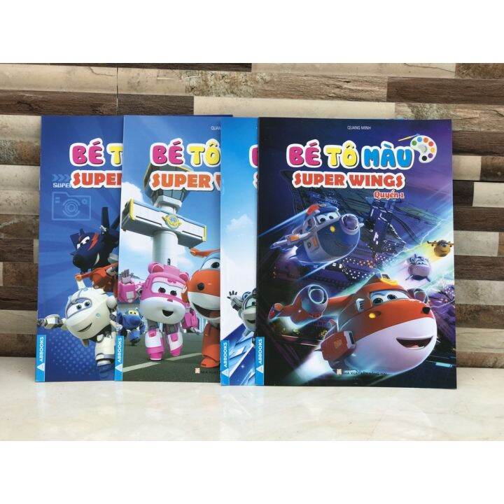 Tập:Bé Tô Màu Super Wings [New] [Kho Sỉ Hcm: Nhà Sách - Vpp Bảo Hân] |  Lazada.Vn