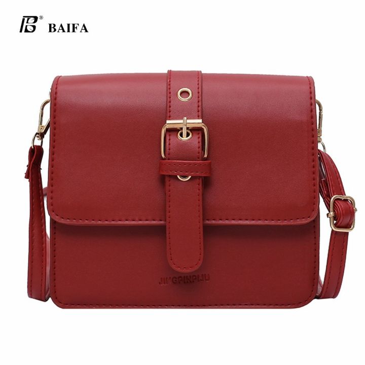baifa-shop-กระเป๋าสะพายข้าง-กระเป๋าผู้หญิง-สายหนัง-b203