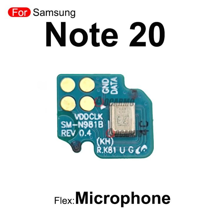 สำหรับ-galaxy-note-20อัลตร้า-s20บวก-s20u-s20-ไมโครโฟนตั้งโต๊ะโมดูลลดเสียงรบกวนชิ้นส่วนซ่อมแซม-mic-flex-cable