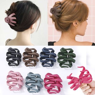 Frosted Gripping Clip Simple Adult Top Clip Hair Washing Hair Gripping Hair Accessories