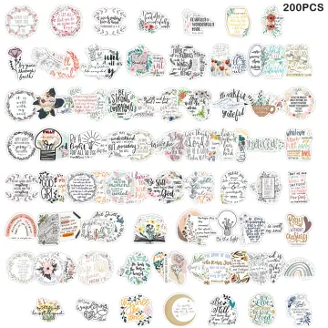 200PCS Jesus Christian Stickers, Religious Stickers for Kids Bible Verse for