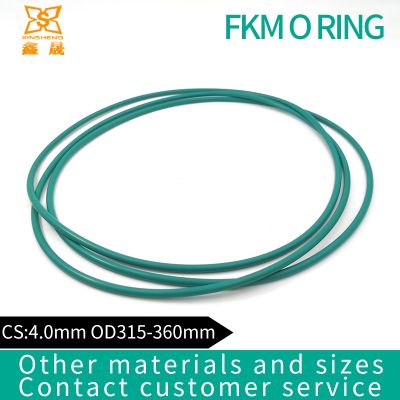 {Haotao Hardware} แหวนยางสีเขียว FKM O แหวนซีล CS4.0mm OD315/320/325/330/335/340/345/350/360มม.ORing ซีลปะเก็นการใช้เครื่องซักผ้า
