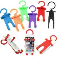 ☜ஐ✾ Unique Flexible Silicon Cell Phone Holder Car Mobile Hanger Mount for Smartphone