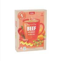 Coles - Beef soup with noddles 60g