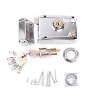 Exterior Iron Door Locks Security Anti-theft Lock Multiple Insurance Lock Wood Gate Lock For Furniture Hardware Home Decoration