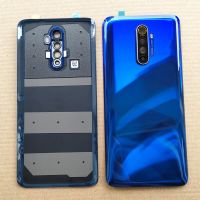 ตัวเครื่องด้านหลังฝาหลังปิดโทรศัพท์ด้านหลังสำหรับ Realme X2 Pro เคสประตูแก้วสำหรับ Realme X2 Pro ฝาหลังปิดโทรศัพท์เปลี่ยนฝาหลังมีเลนส์กล้อง