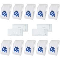 10Pcs Replacement Dust Bags For Miele Type GN Vacuum &amp; 4 Pack Filters S2 S5 S8 C1 C3 Vacuum Cleaner Essories