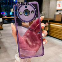 DKHORSIG เคสนิ่มโปร่งใสสำหรับ Realme 11 Pro 11Pro + C53 C53 C55 NFC C33 C35 C31 C30 10 Pro Plus ถุงคลุมกระเป๋าลูกอมป้องกันเลนส์กล้องใหม่ Realmec53เคสมือถือ Realme11 Pro Plus 2023