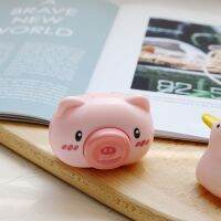 Cute Pig Contact Lens Case With Mirror women Lens Container Portable Travel Lens Case Gift For Girl