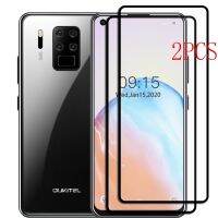 [ข้อเสนอพิเศษ] Romwe  2ชิ้นสำหรับ Oukitel C18 Pro เคสป้องกันหน้าจอแบบเต็มกาวกระจกเทมเปอร์ฝาครอบป้องกันบน C18Pro